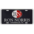 Rectangular Classic 3D License Plate (6"x12")